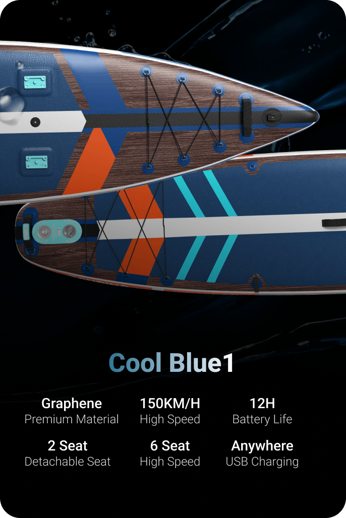 cool Blue1 paddle board